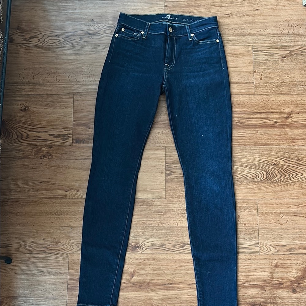 Women's Dark Blue Jeans